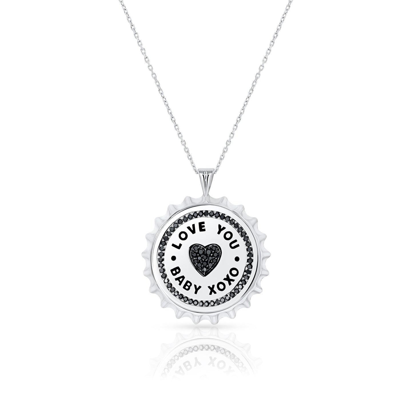 Fable Cap XOXO White Gold
