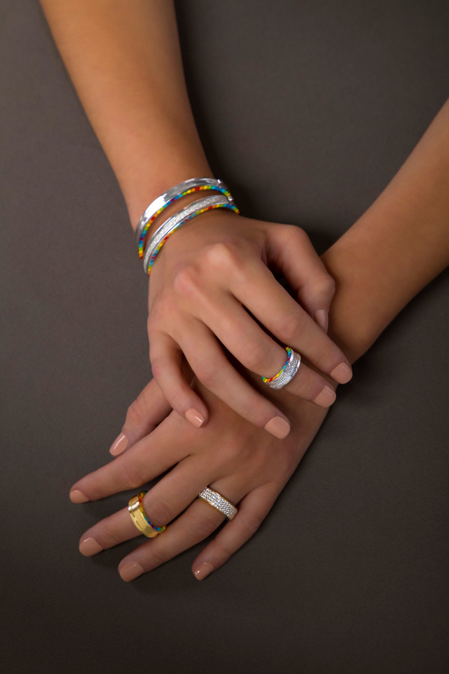 Me White Gold Bracelet