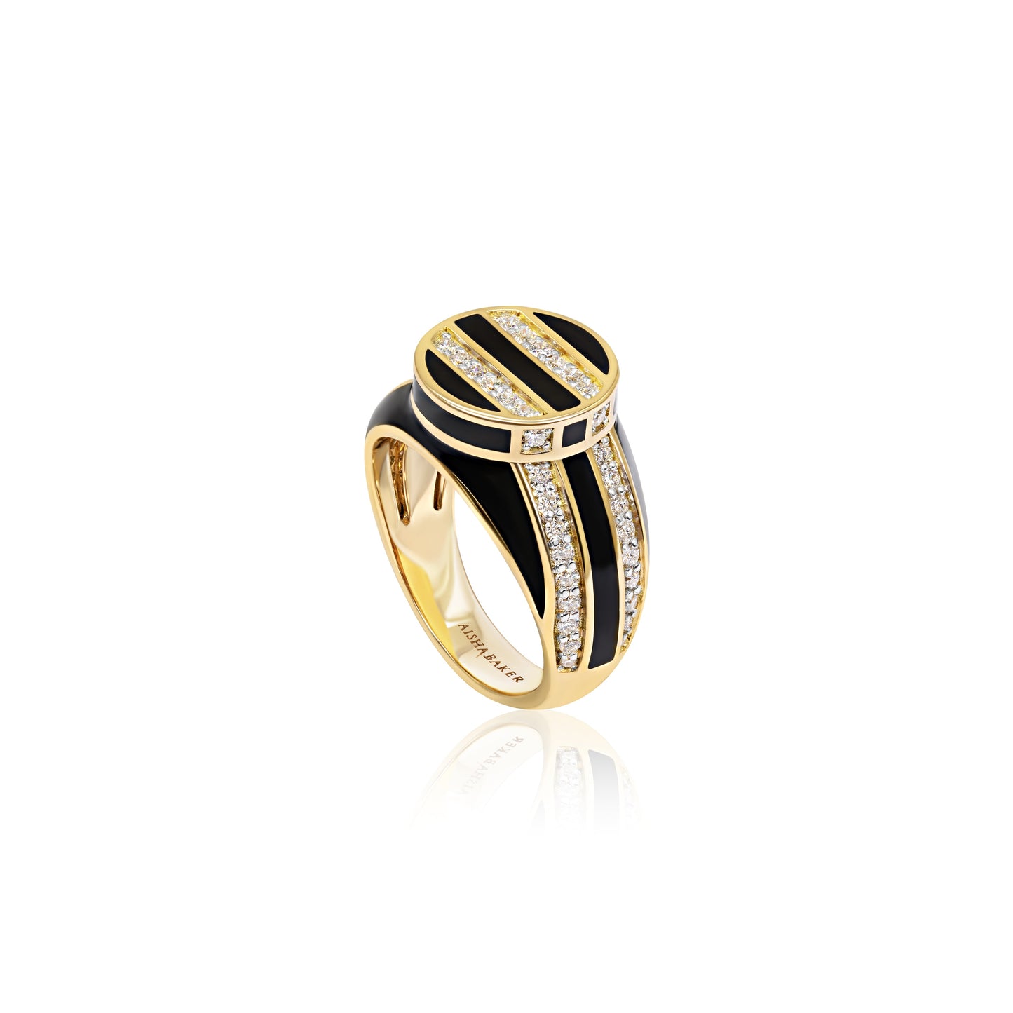Signet Dreams Deco Yellow Gold