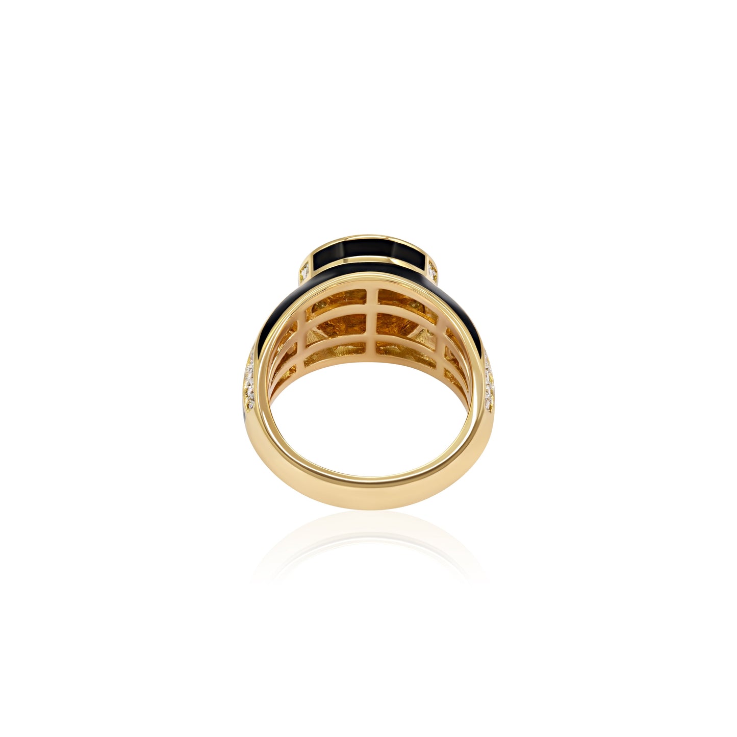 Signet Dreams Deco Yellow Gold
