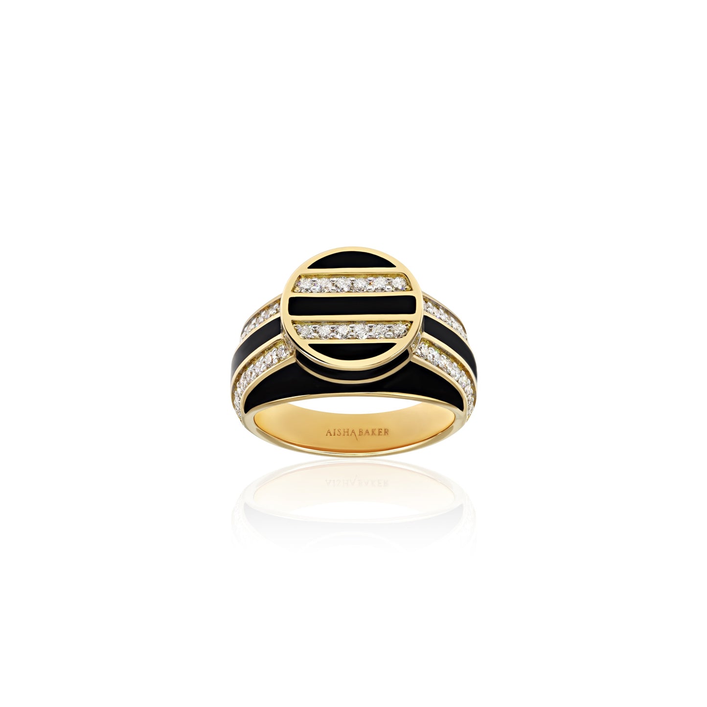 Signet Dreams Deco Yellow Gold