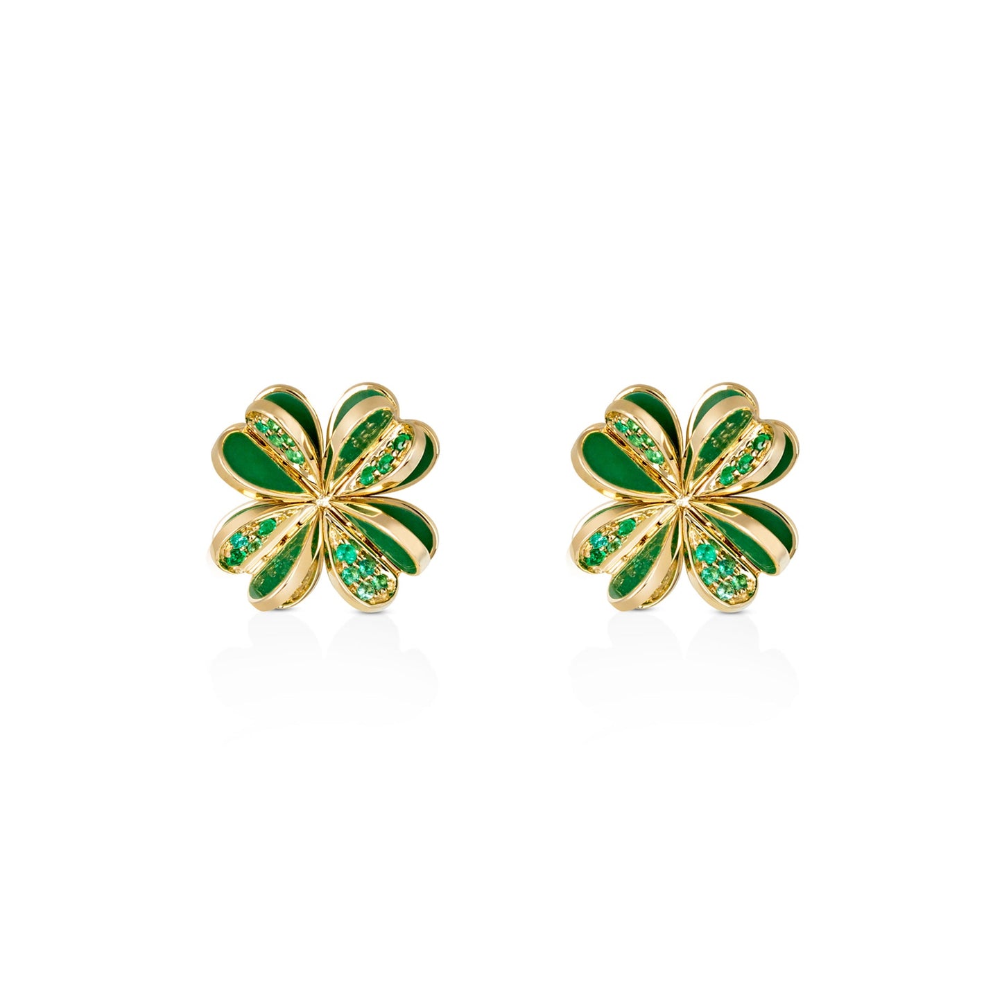 Lucky You Emerald Earrings