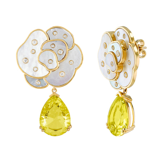 Wild Rose Earrings