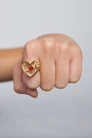 Love Locket Ring