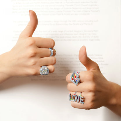 Disco White Gold