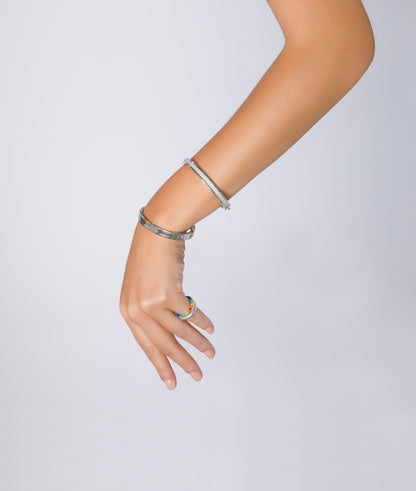 Me White Gold Diamond Bracelet