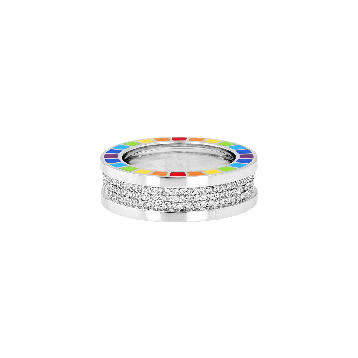 Me White Gold Diamond Ring