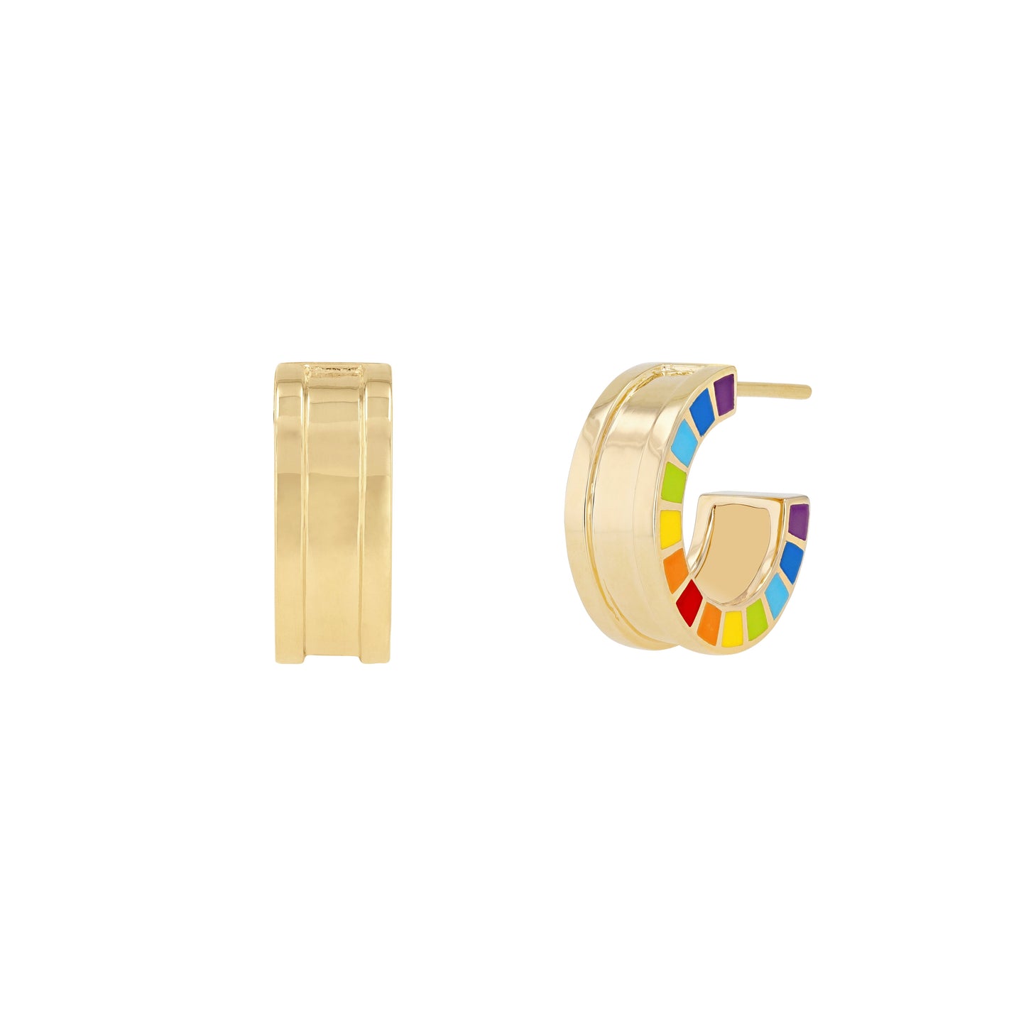 Me Yellow Gold Earrings