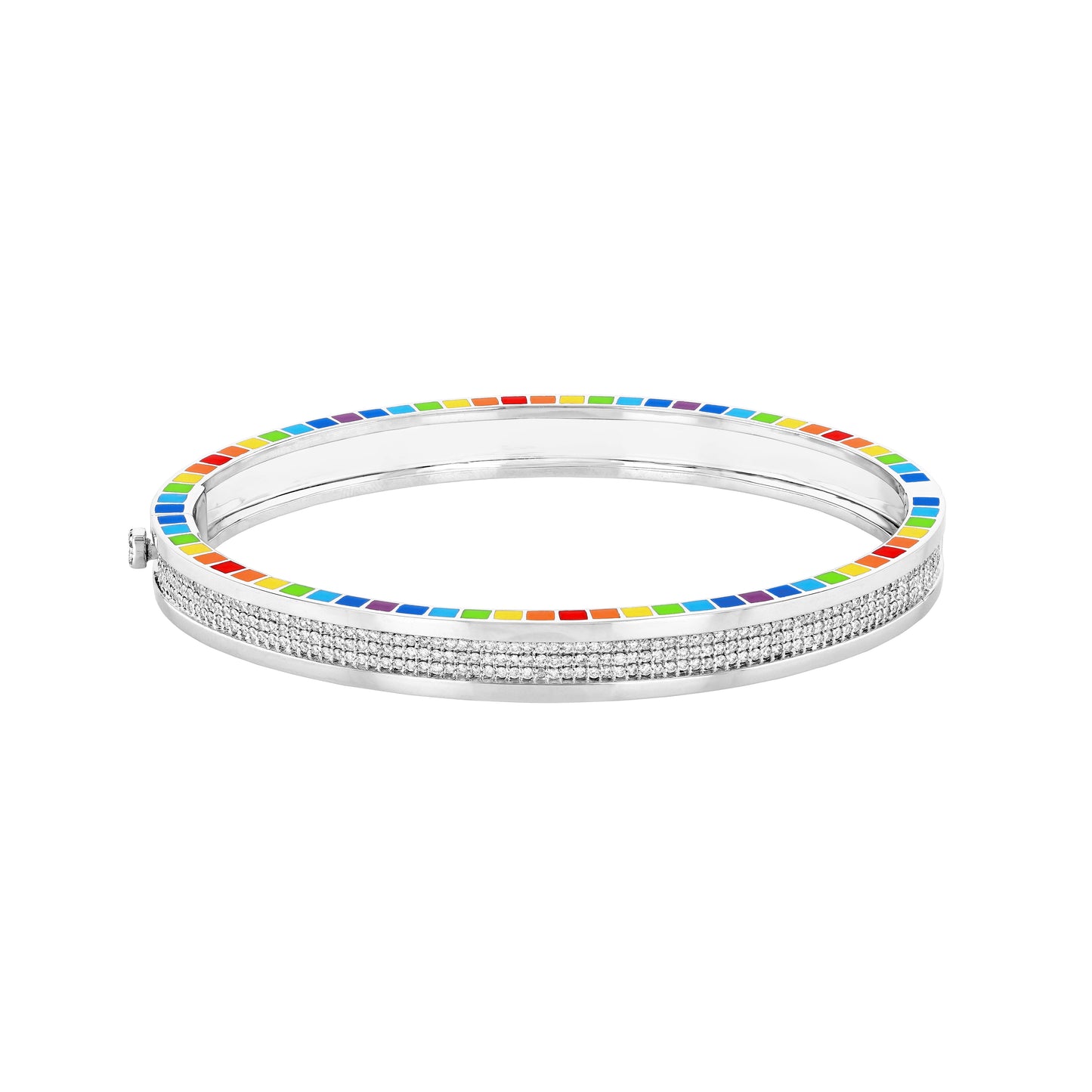Me White Gold Diamond Bracelet