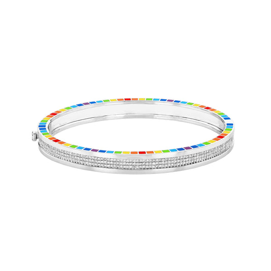 Me White Gold Diamond Bracelet