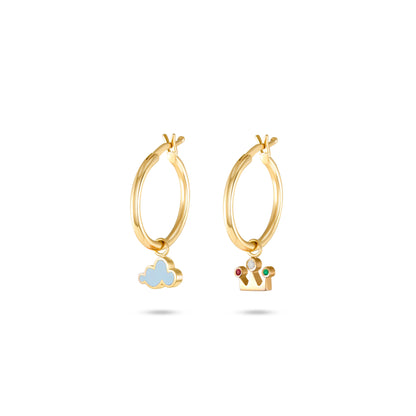 A Charmed Life Hoop Earrings