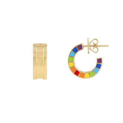 Me Yellow Gold Earrings