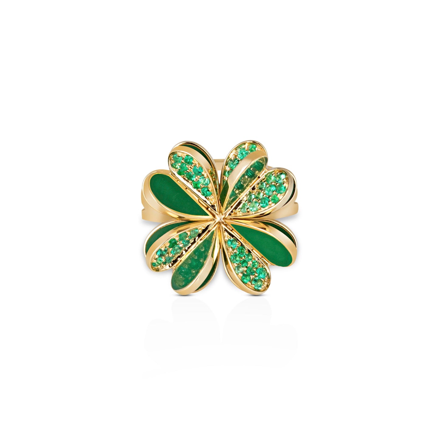 Lucky You Emerald Ring