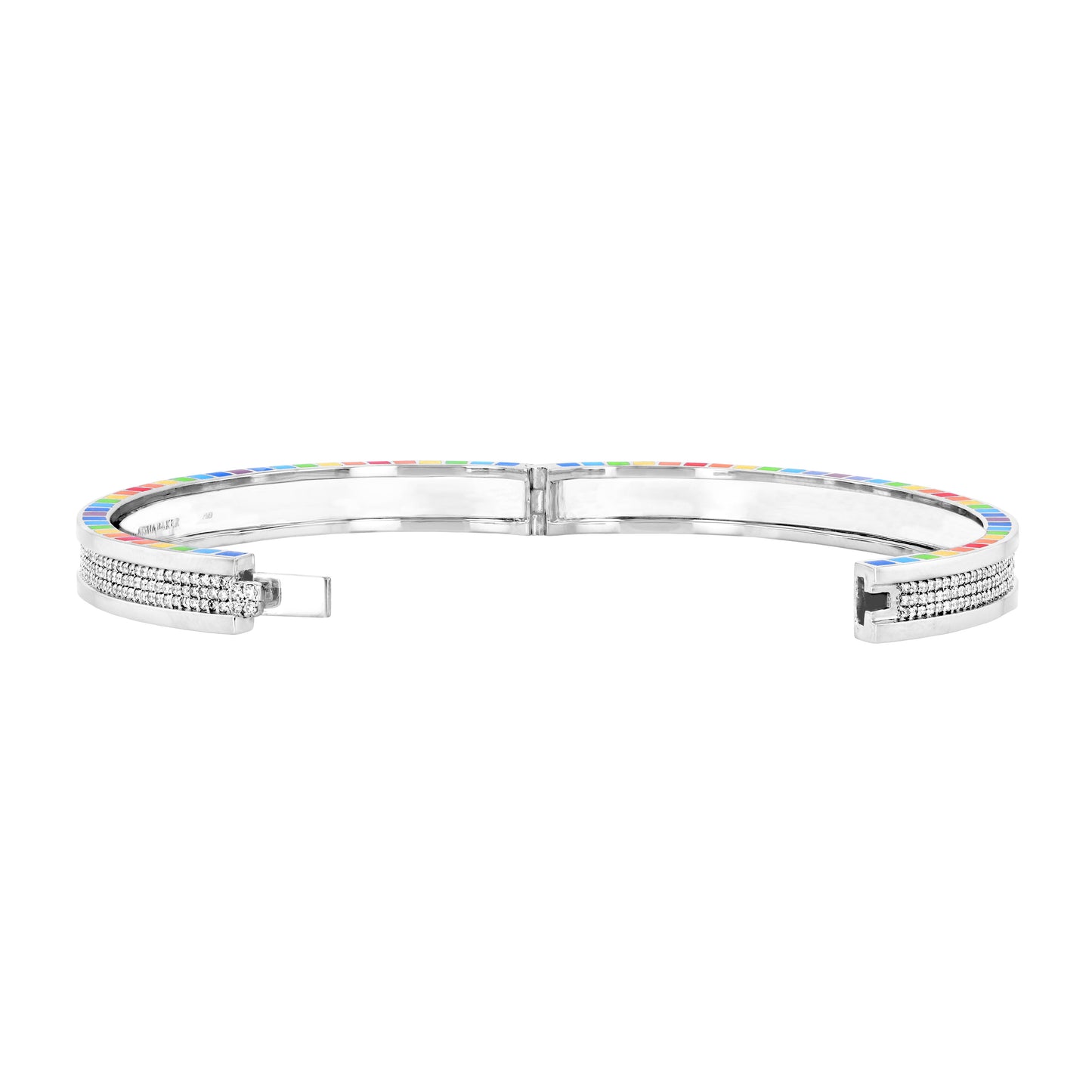 Me White Gold Diamond Bracelet