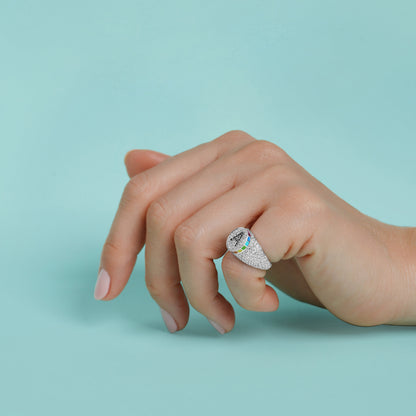 Signet Dreams Diamond White Gold