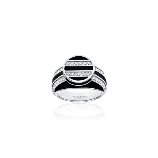 Signet Dreams Deco White Gold