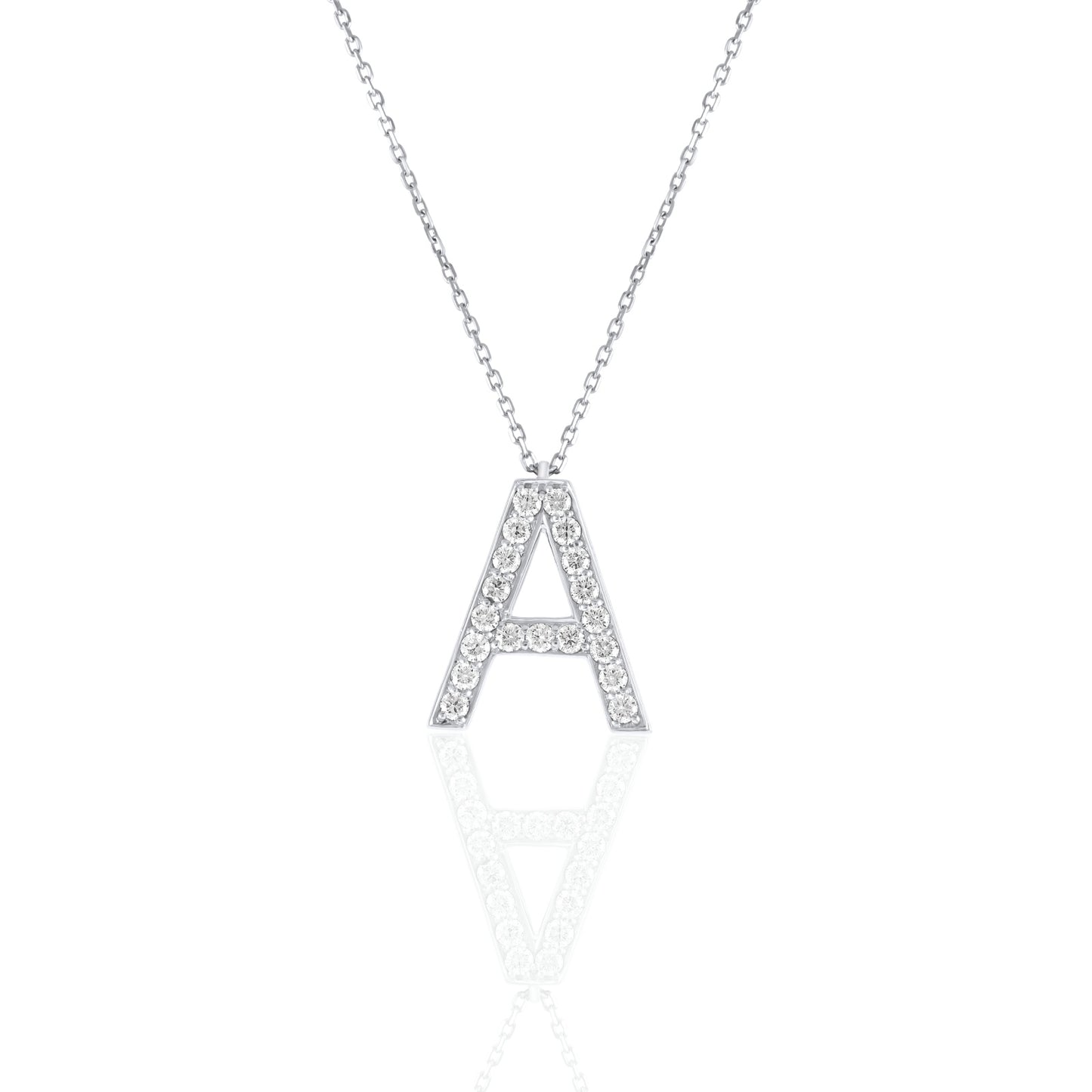 Initials Necklace - A