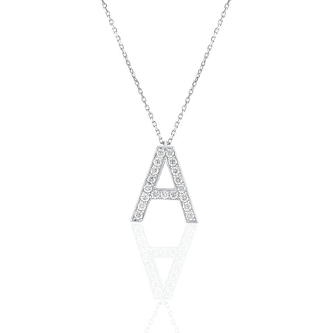 Initials Necklace - A