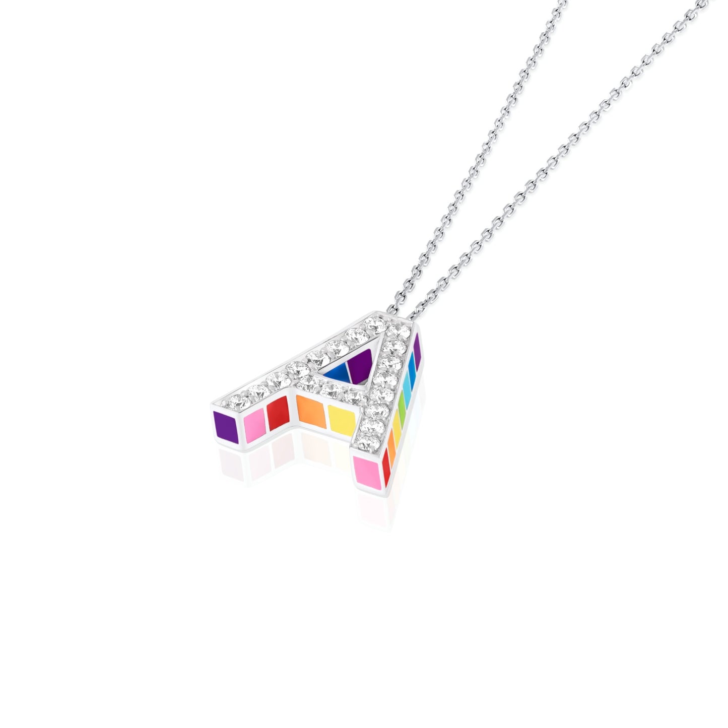 Initials Necklace - A
