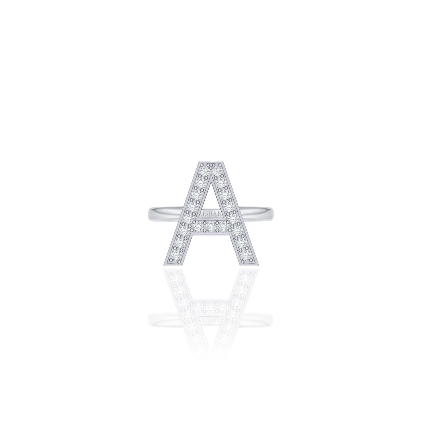 Initials Ring - A