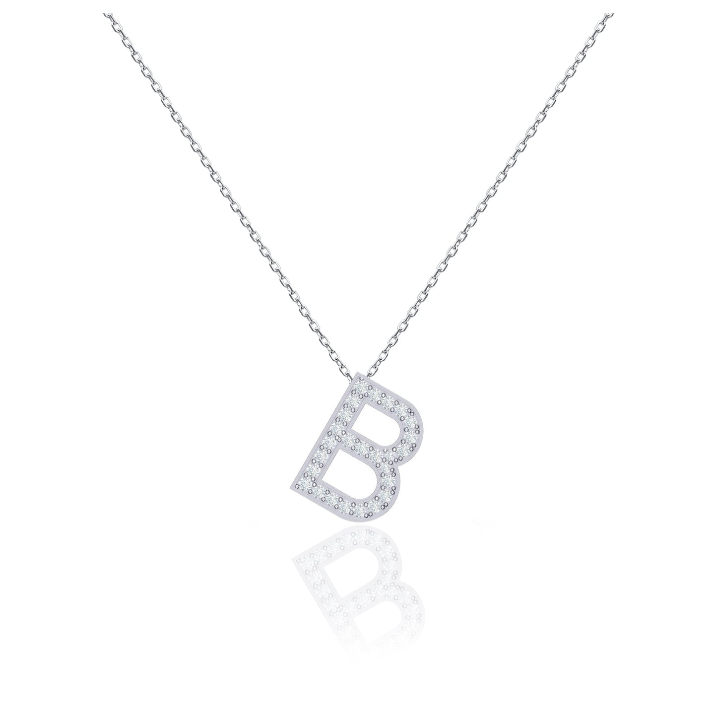 Initials Necklace - B