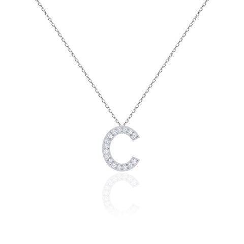 Initials Necklace - C