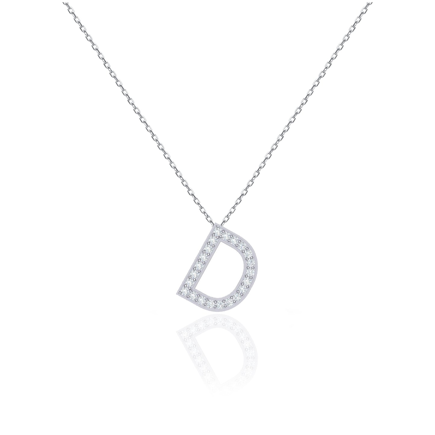 Initials Necklace - D