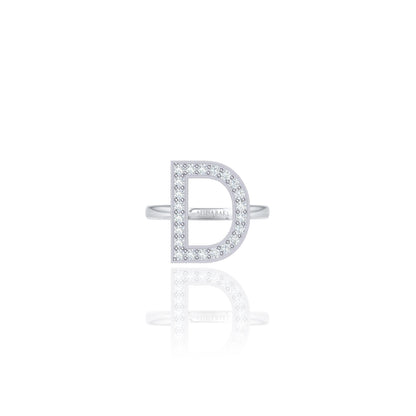 Initials Ring - D