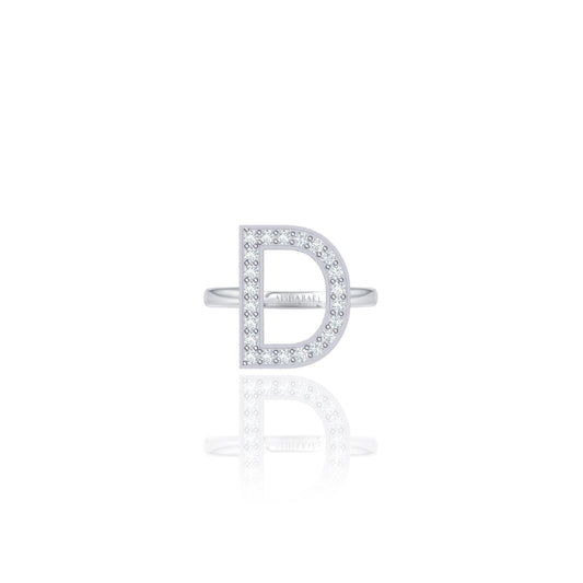 Initials Ring - D