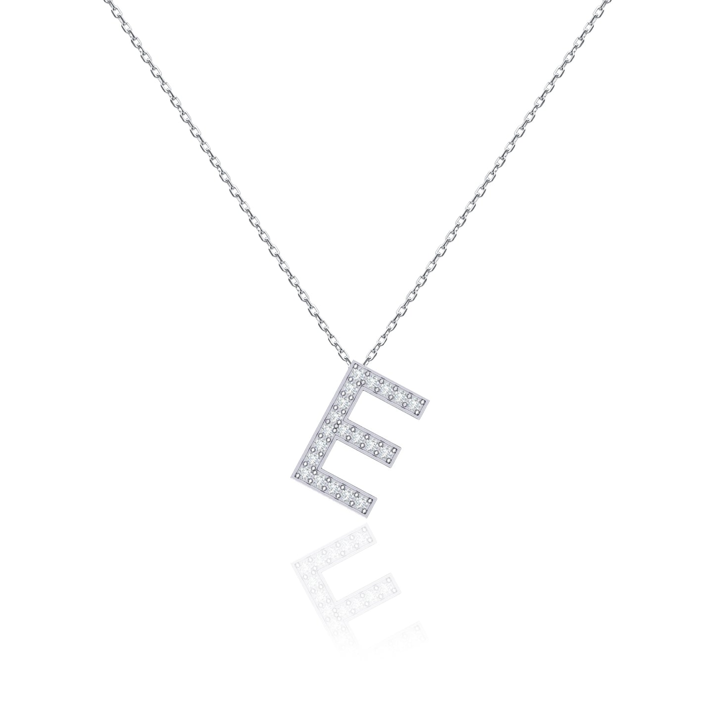 Initials Necklace - E