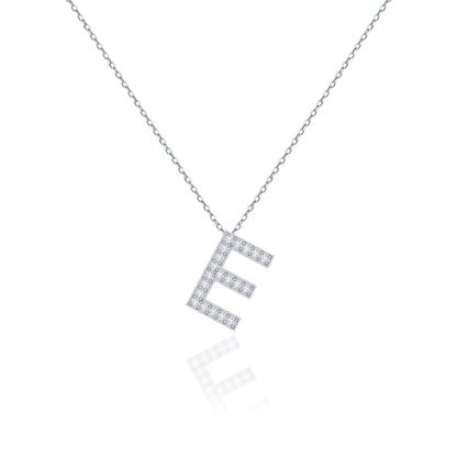Initials Necklace - E