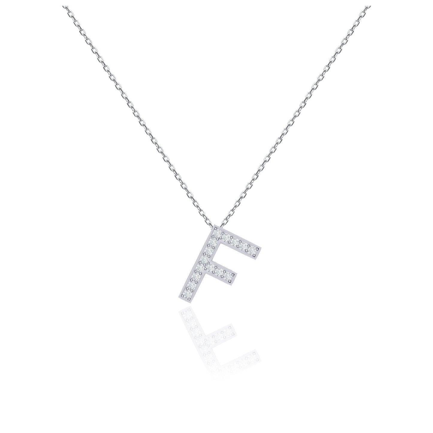 Initials Necklace - F