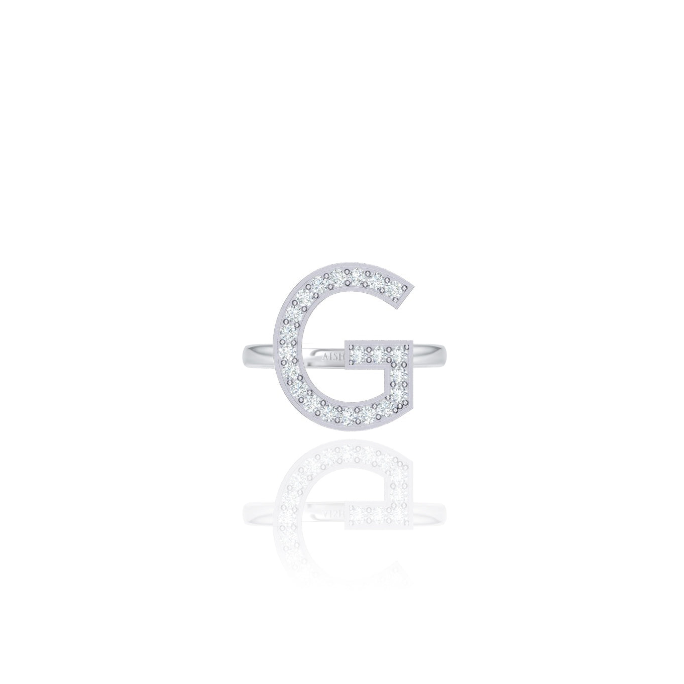 Initials Ring - G