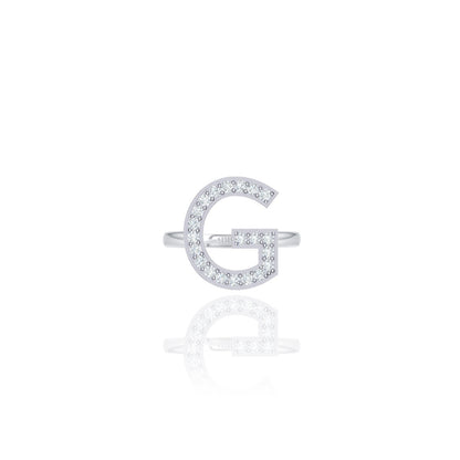 Initials Ring - G