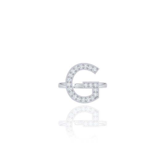 Initials Ring - G