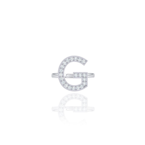 Initials Ring - G