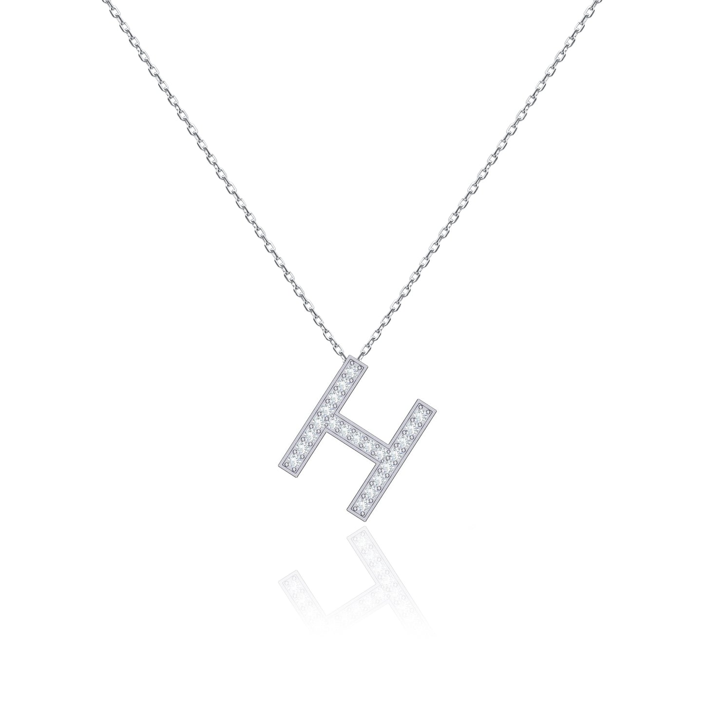 Initials Necklace - H