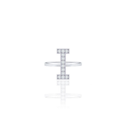 Initials Ring - I
