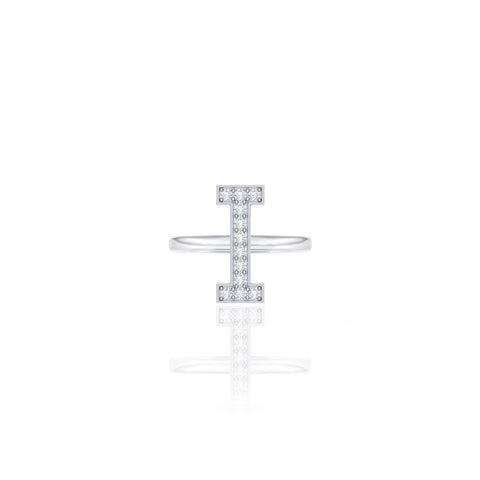 Initials Ring - I