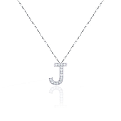 Initials Necklace - J