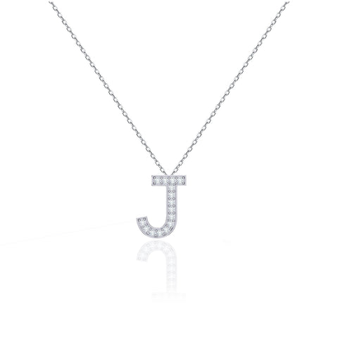 Initials Necklace - J