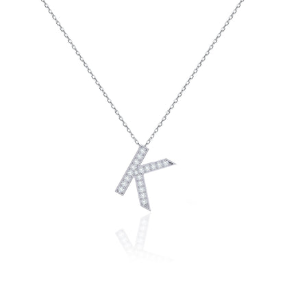 Initials Necklace - K