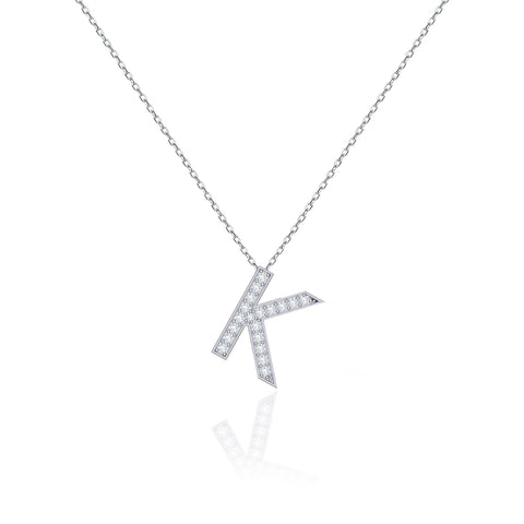 Initials Necklace - K