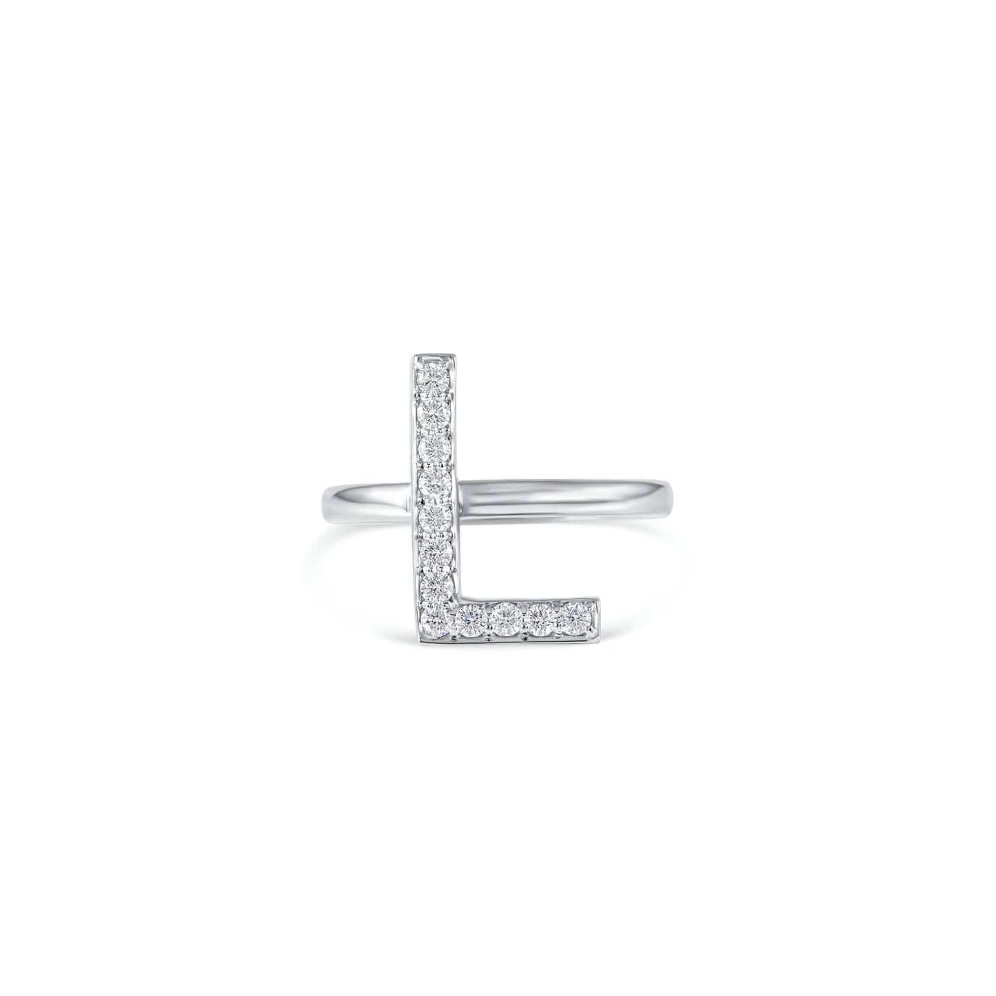 Initials Ring - L