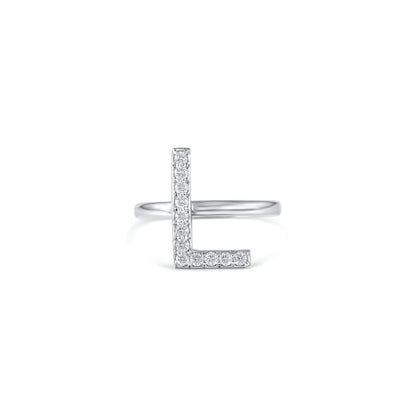 Initials Ring - L
