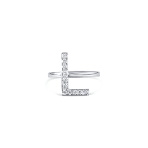 Initials Ring - L