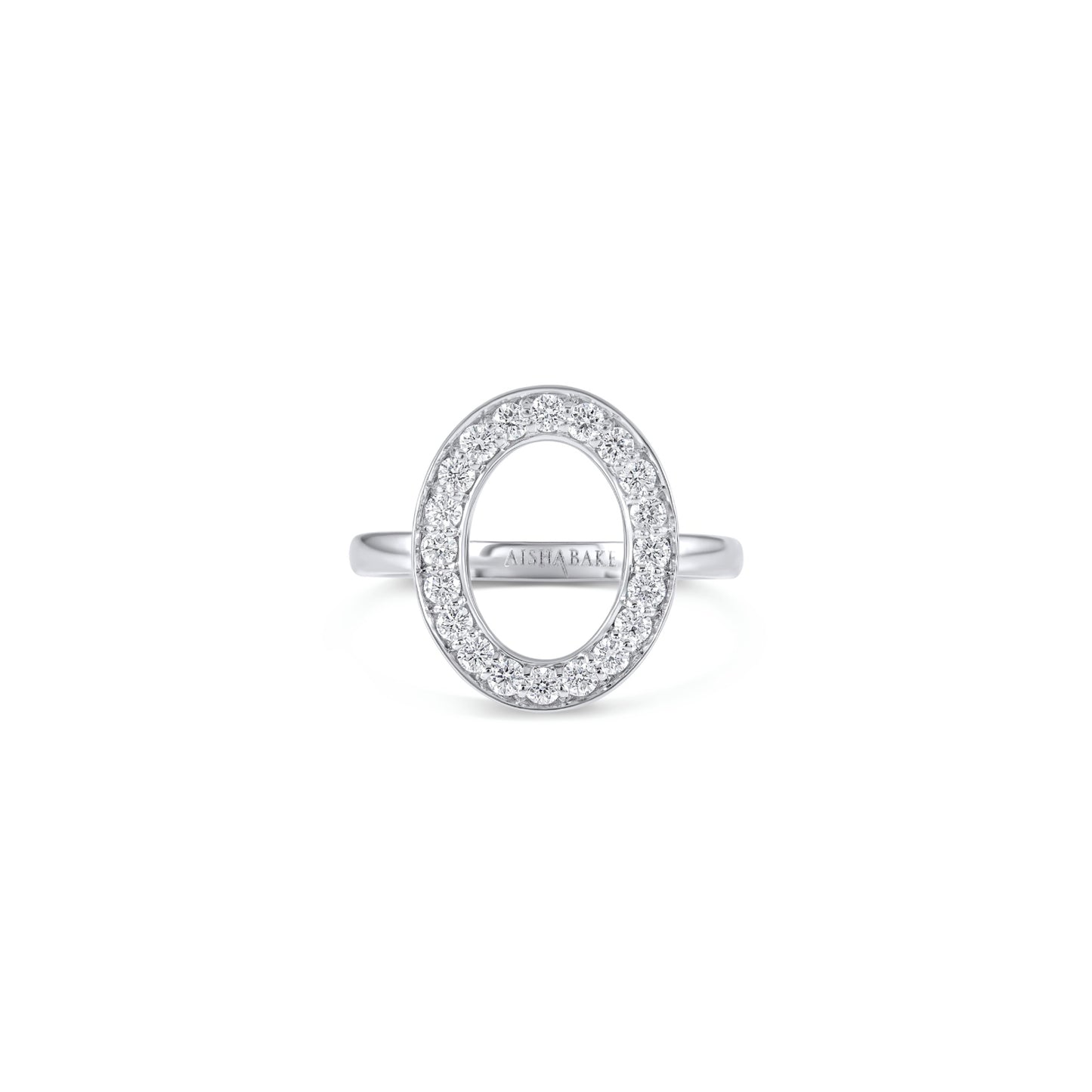Initials Ring - O