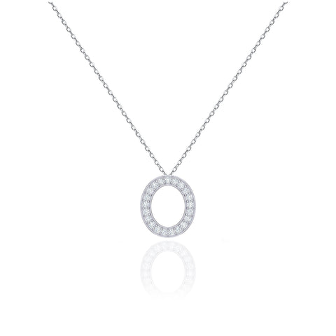 Initials Necklace - O