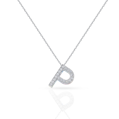 Initials Necklace - P