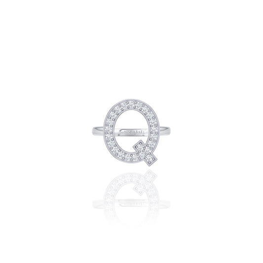 Initials Ring - Q